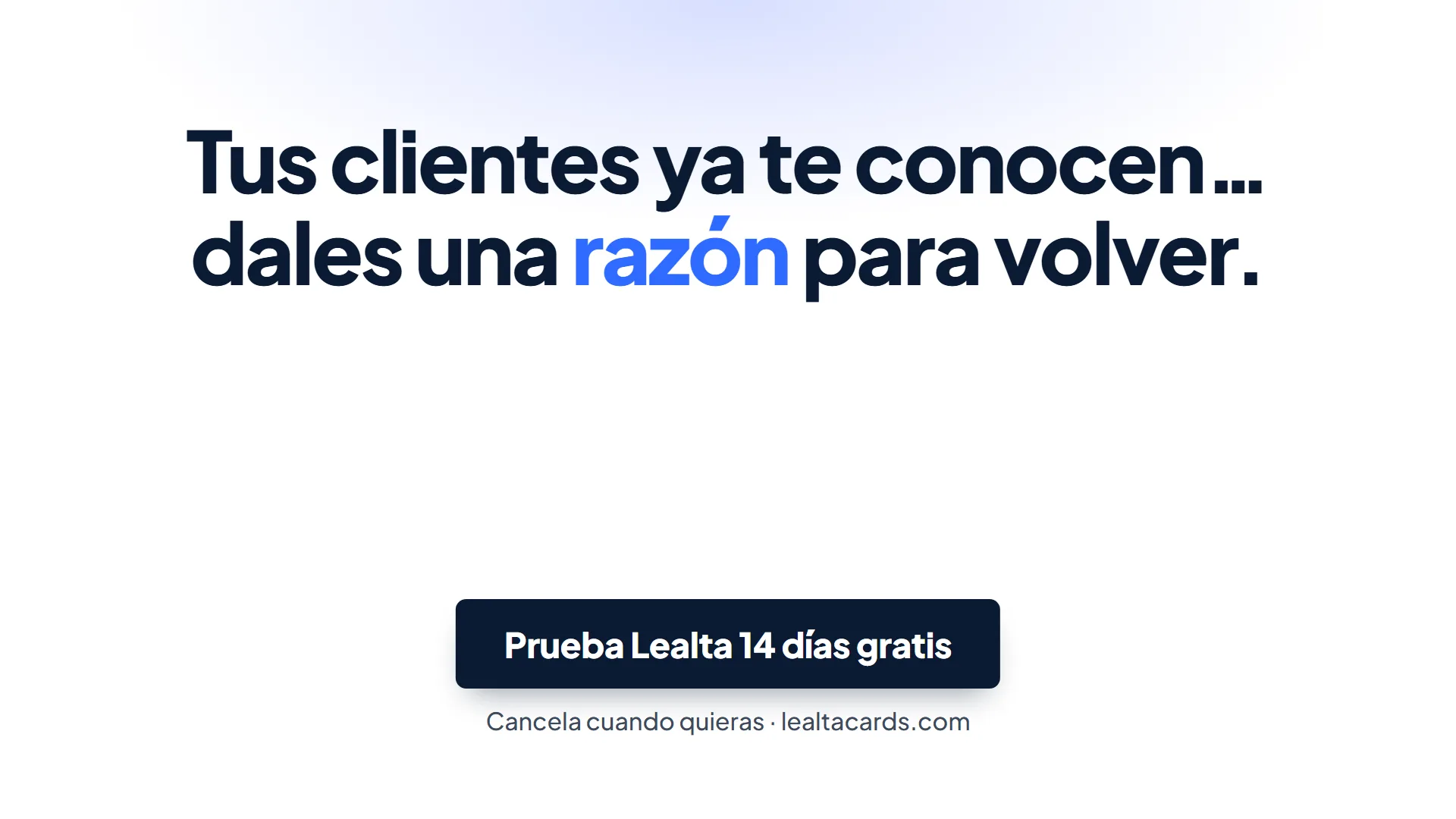 Video demo de Lealta